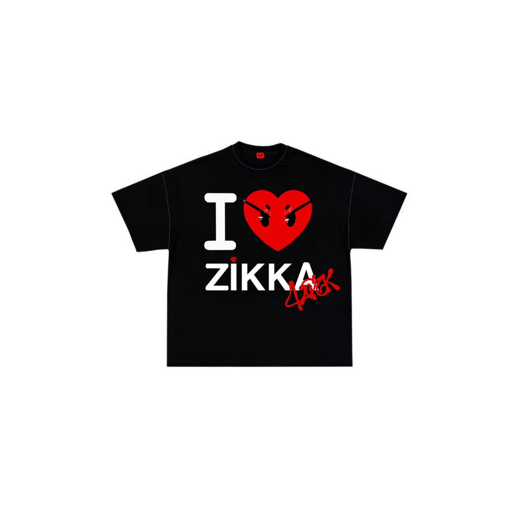 I LOVE ZIKKA T-shirt - Masculina