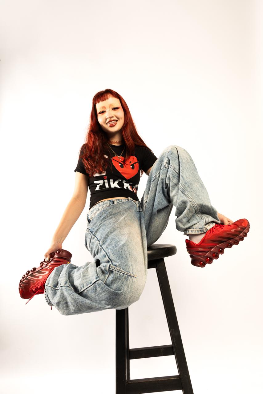 I LOVE ZIKKA Babytee - Feminina